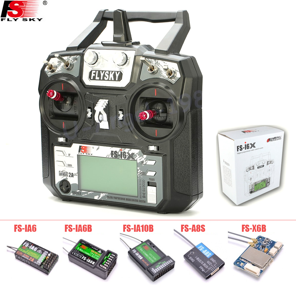 FLYSKY FS-i6X FS i6X 10CH 2.4G - đánh giá và giá Drone Gimbal Controller