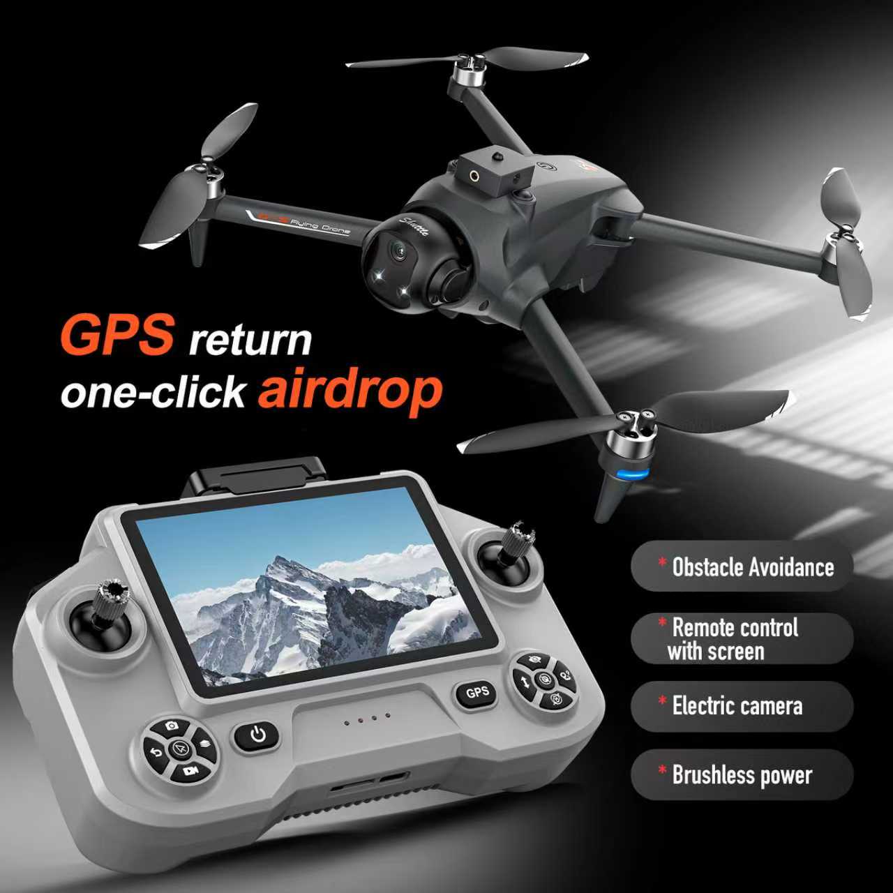 YL059 FPV GPS Quadcopter Drone - đánh giá và giá Jjrc Drone X12